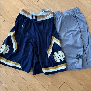 Notre Dame Athletic Shorts Set
